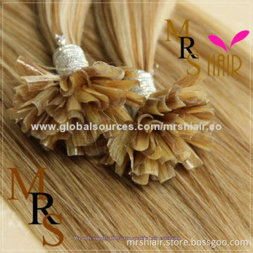 24-inch Piano Color 12#/613# Straight U-tip Hair Extensions